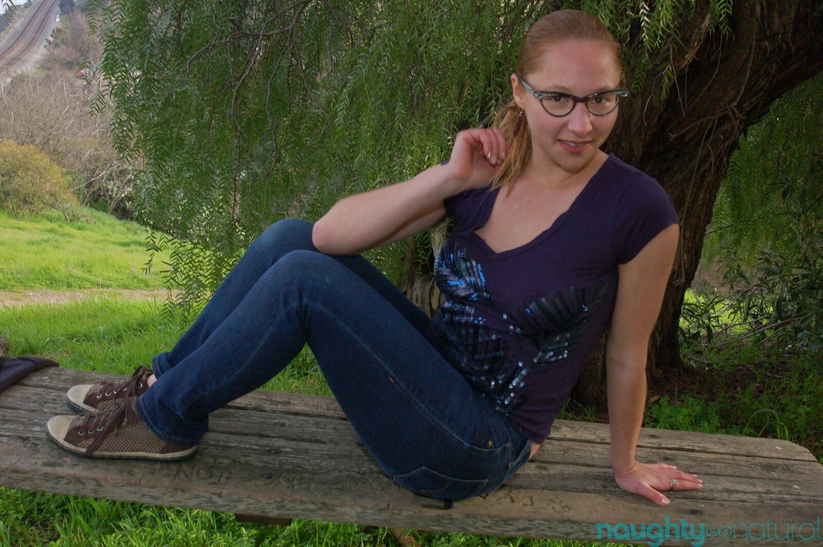 NAUGHTYNATURAL: White Cotton Panties #2