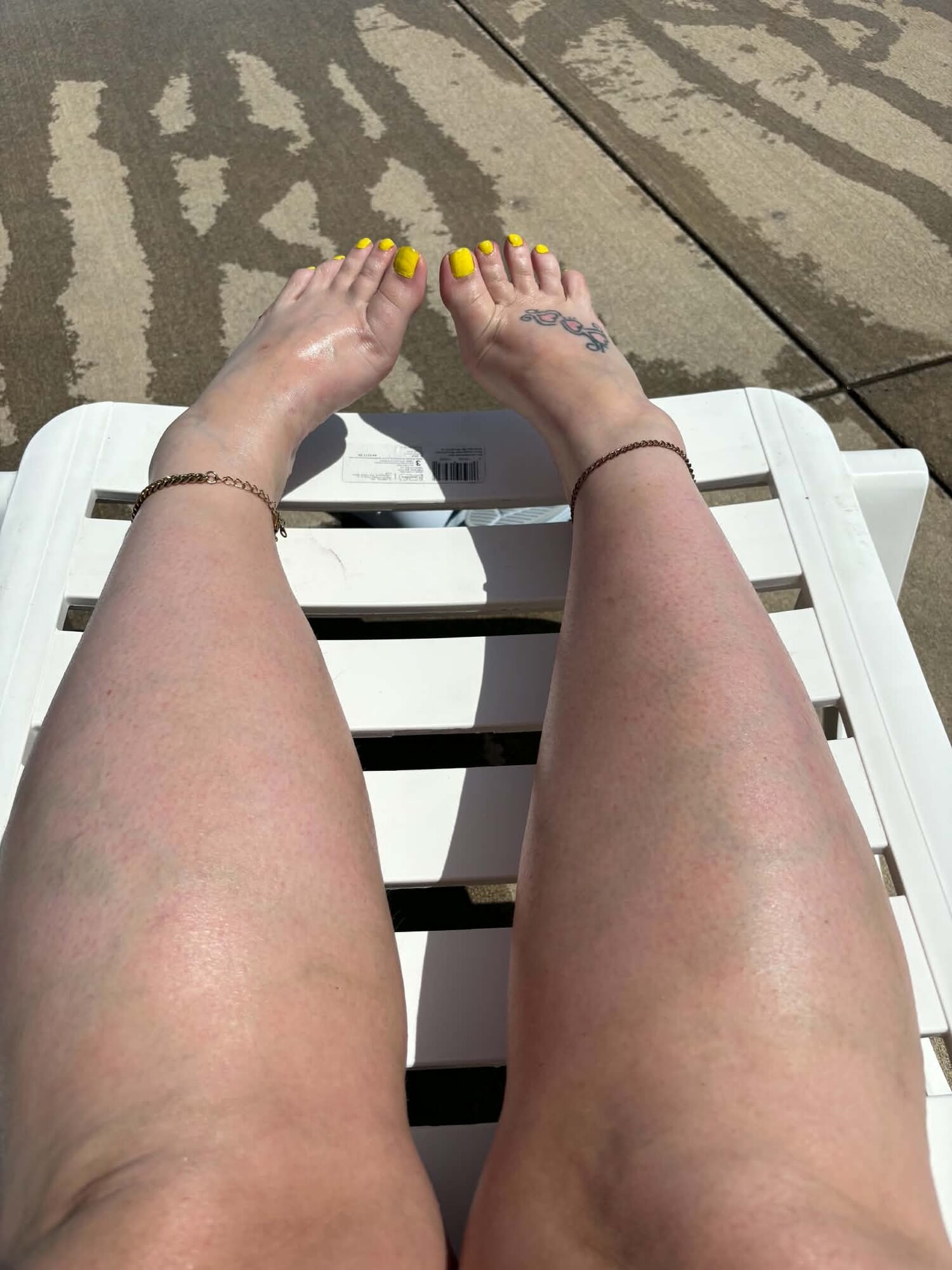 Cute yellow toes  #7