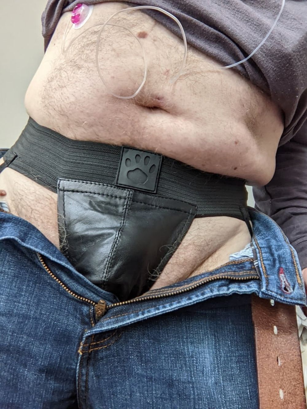 Leather underwear #4