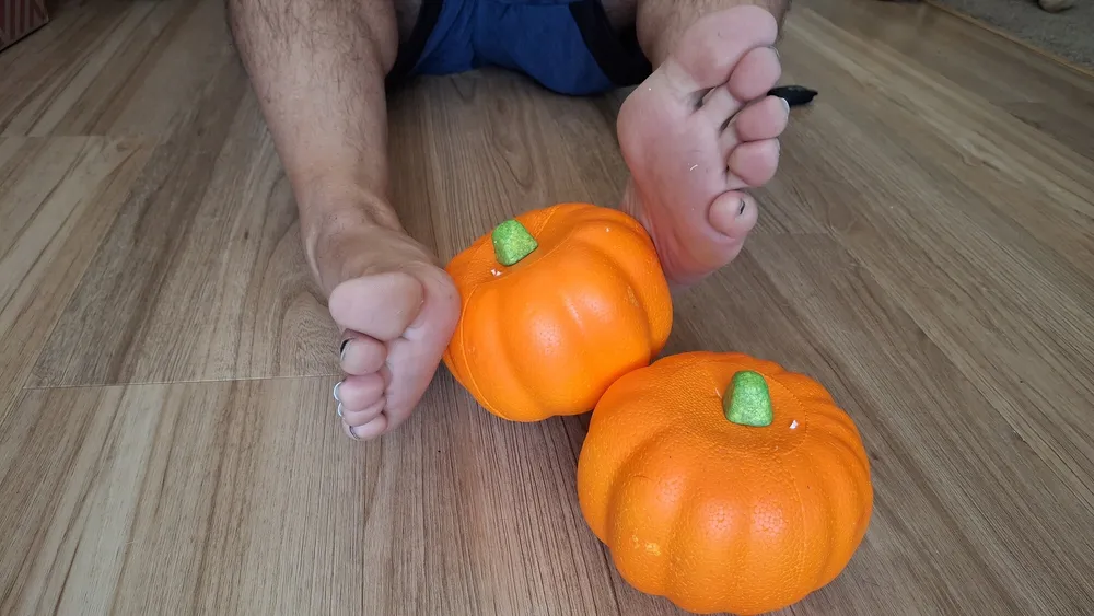 Pumpkin Foot Fetish #18