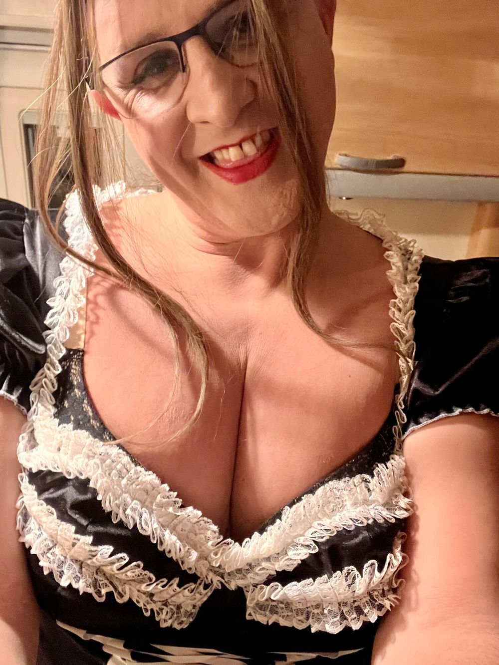 Sissy french maid outfit