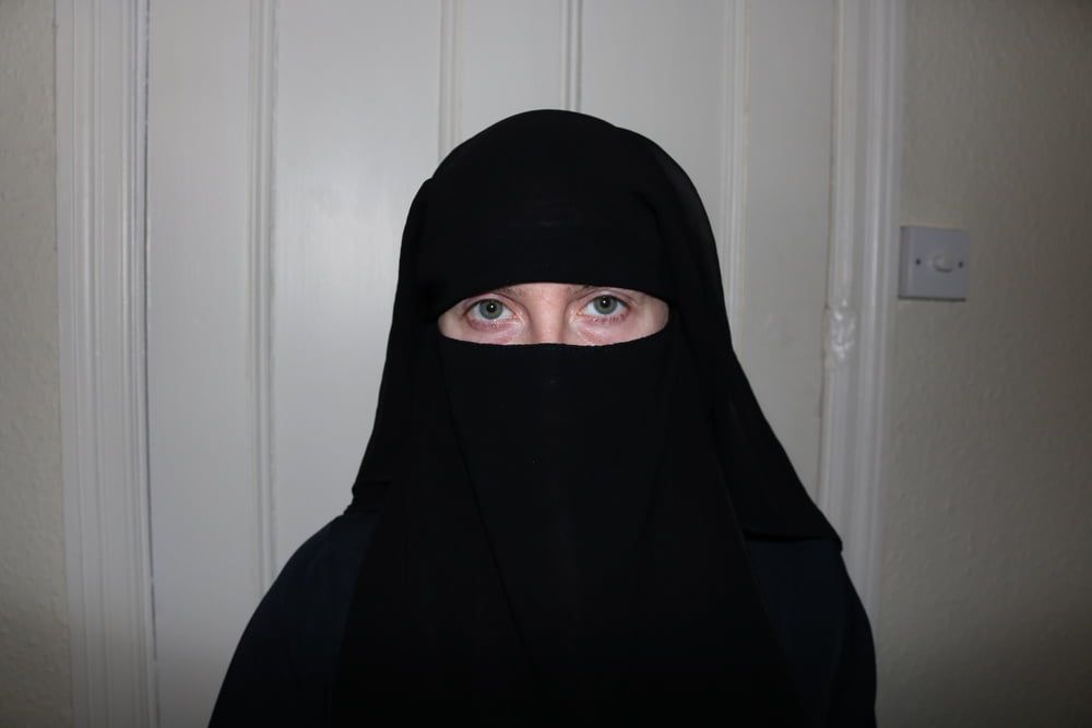 Burqa Niqab Fishnet Pantyhose #8