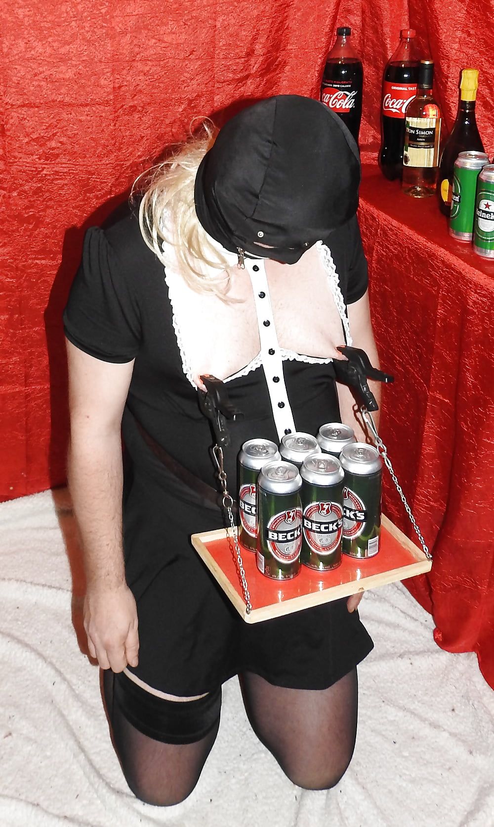 SissyMaid Serve Beer #18