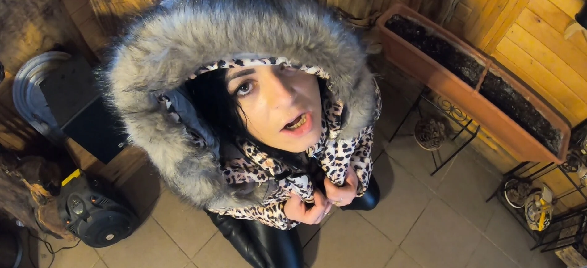 Mega Milf MilfyCalla Gets A Load Of Cum On Puffy Jacket!-165 #25