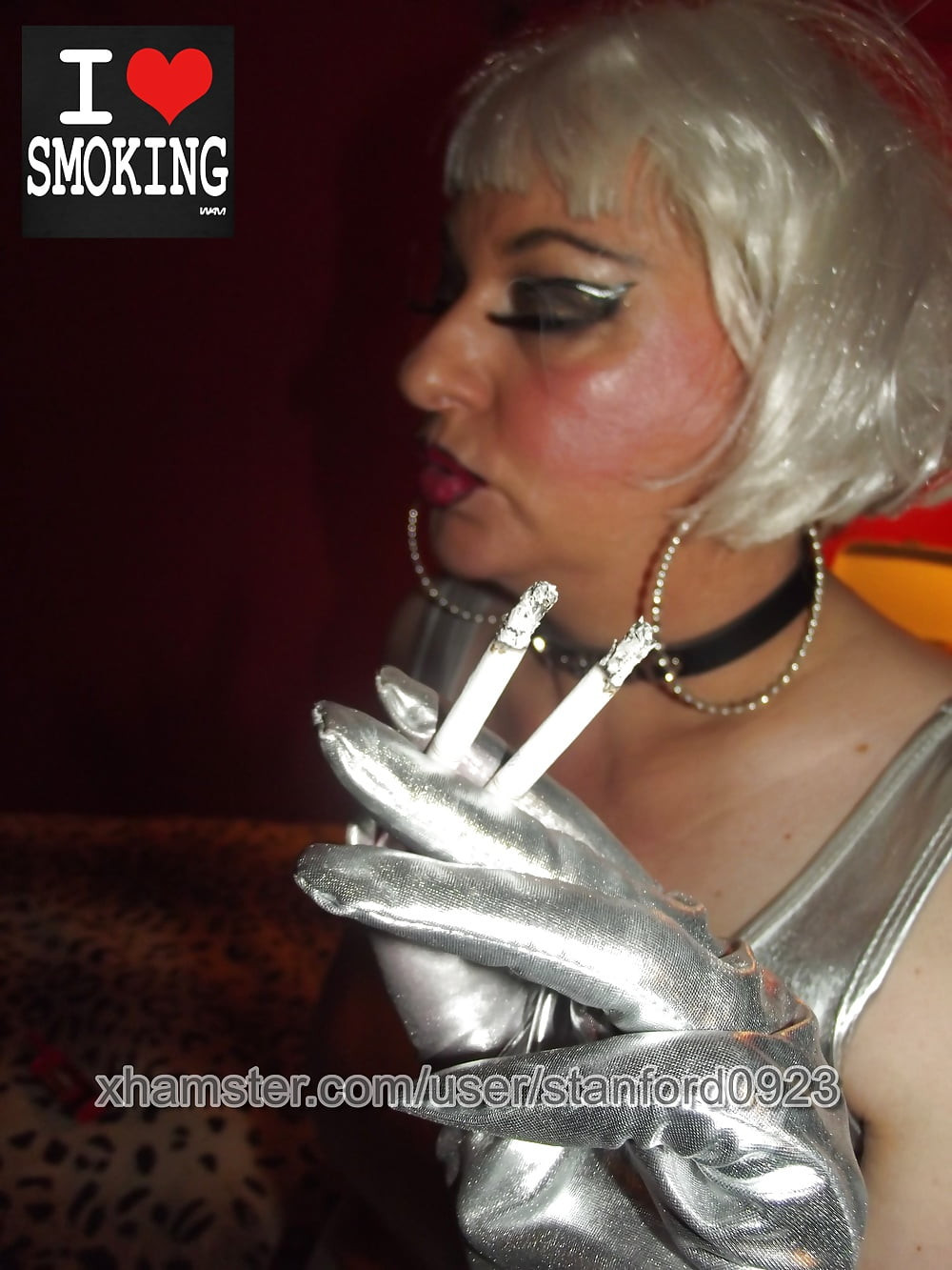 SILVER SLUT SMOKING PT1