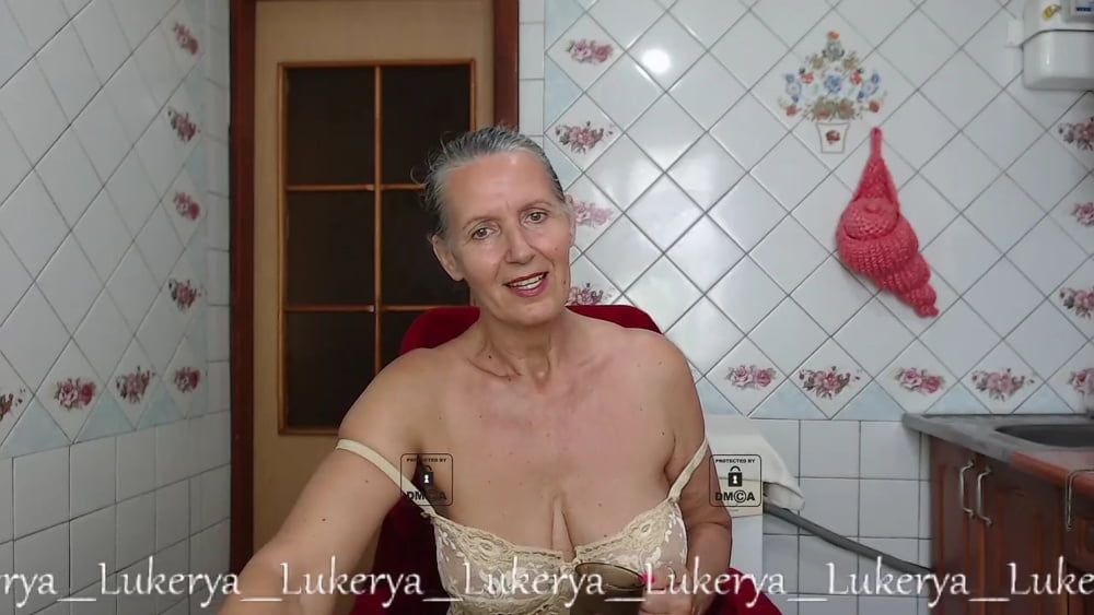 Sexy Lukerya in closed lace lingerie #47