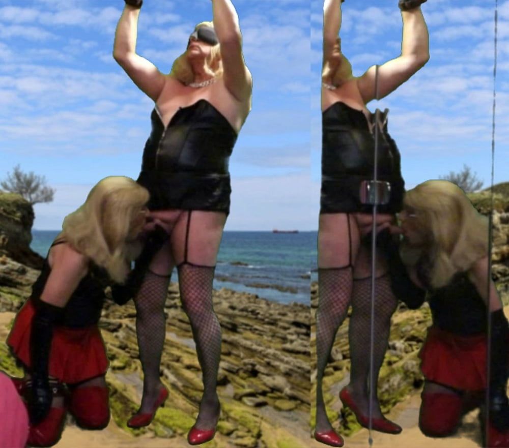 Marina boots worship, spank and tease by Mrs Samantha
