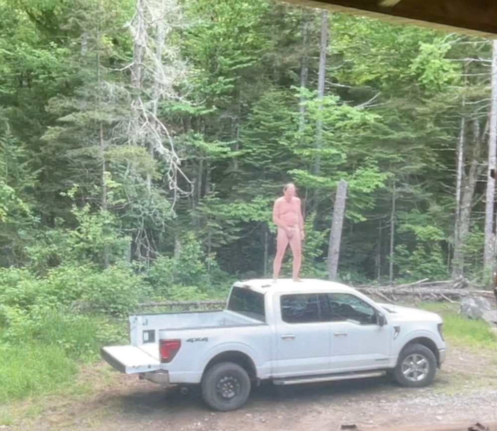 Naked outdoors #6