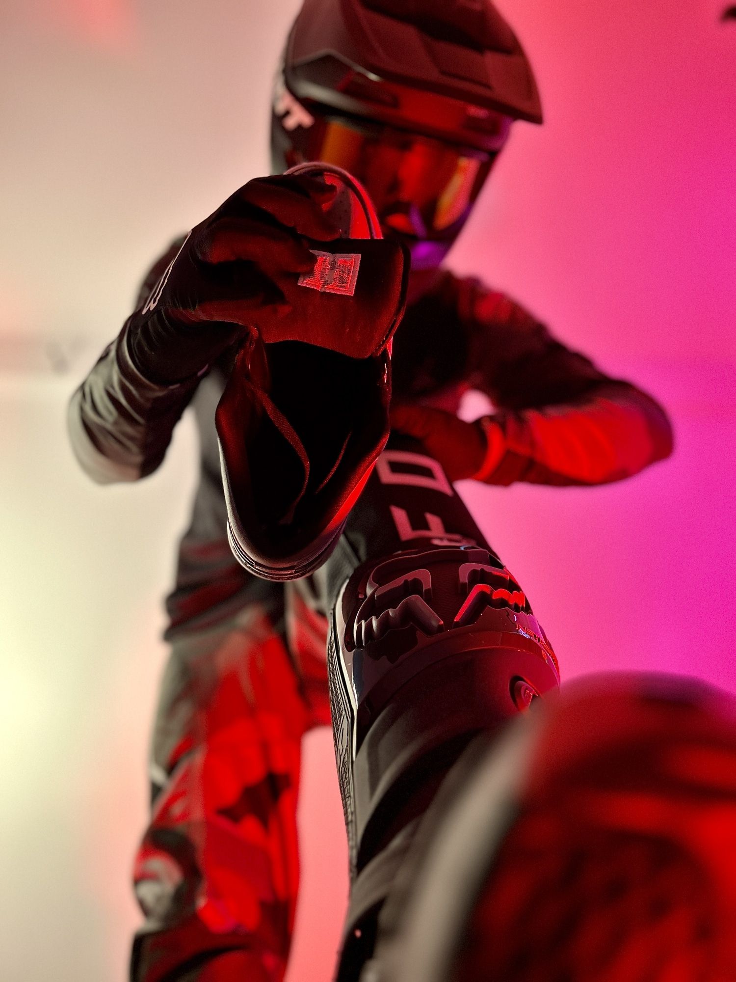 Jordans Sneaker & Motocross outfit