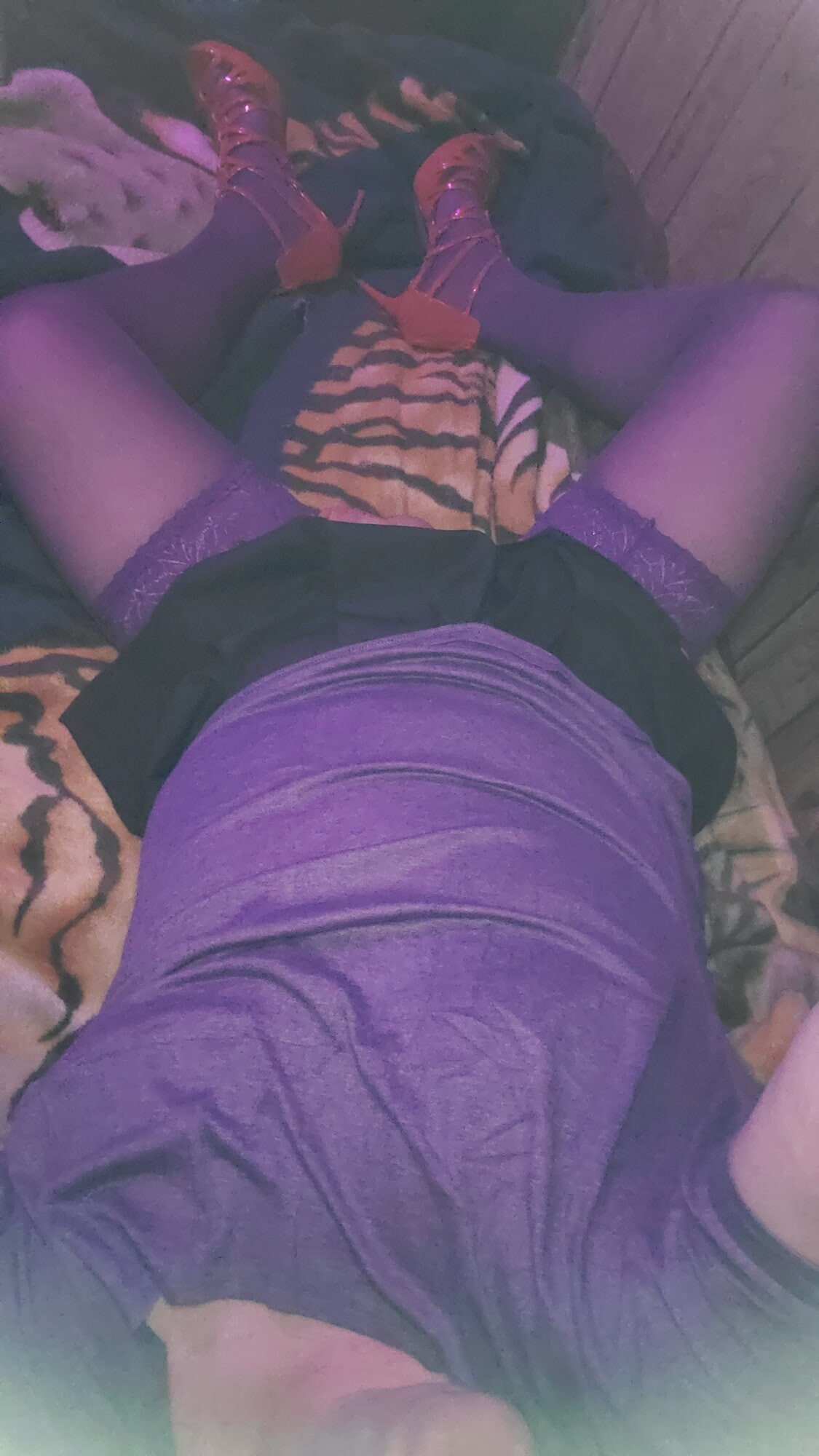 Stockinged n heels