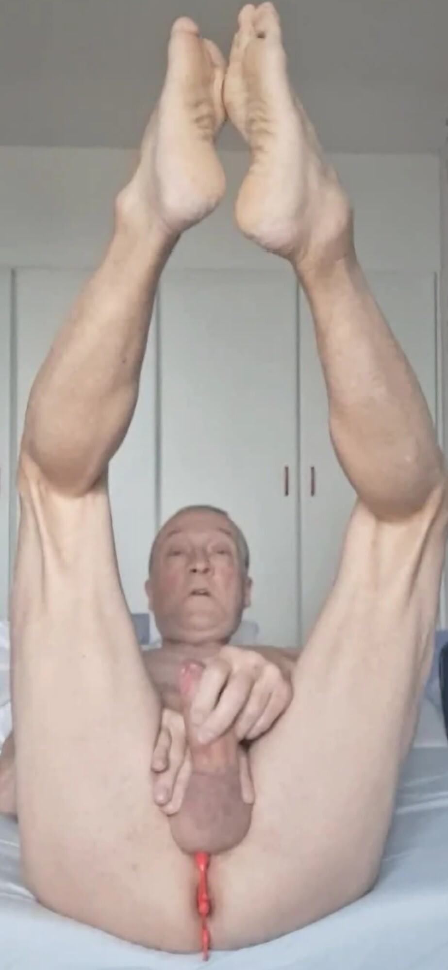 GRANDPA EXHIBITIONIST CLOSE UP CUMSHOT FESTIVAL #30