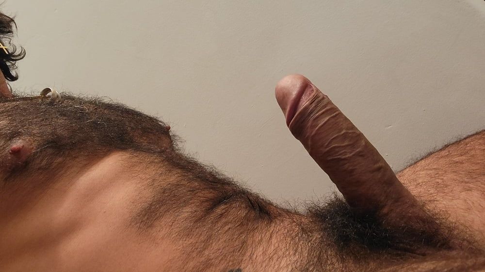 Hairy big cock #6