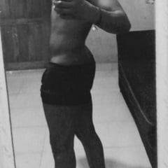 African ebony thick twink
