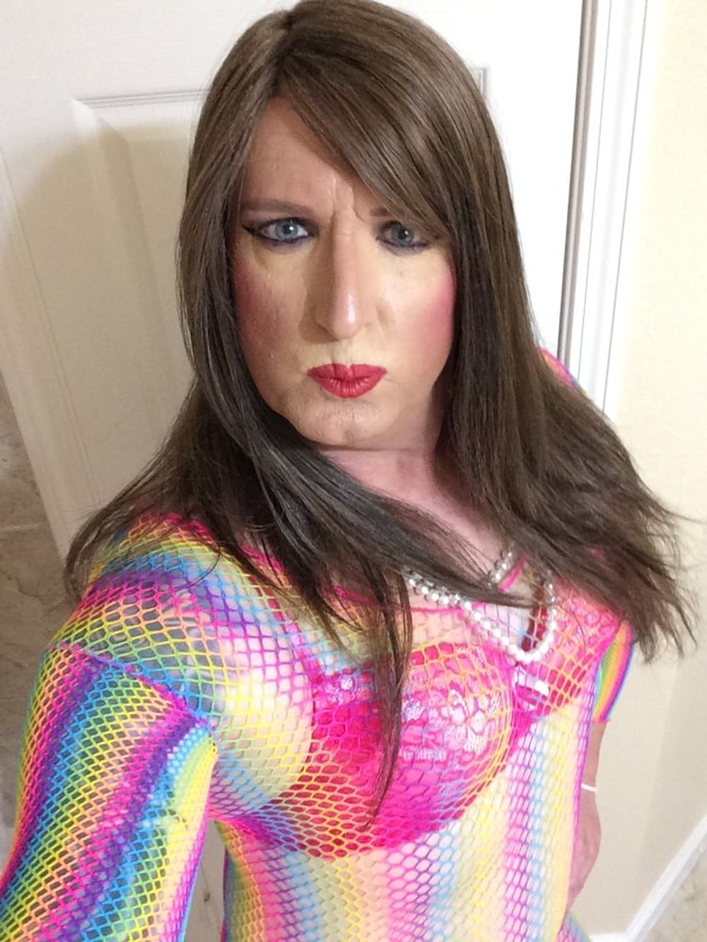 Rainbow bodystocking  #5