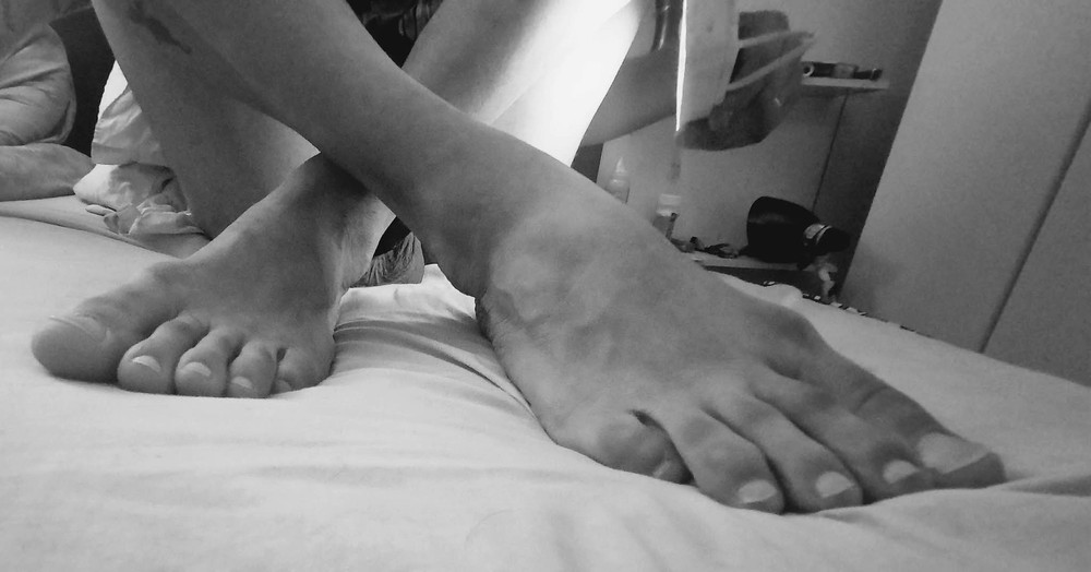 My Feets and cock #8