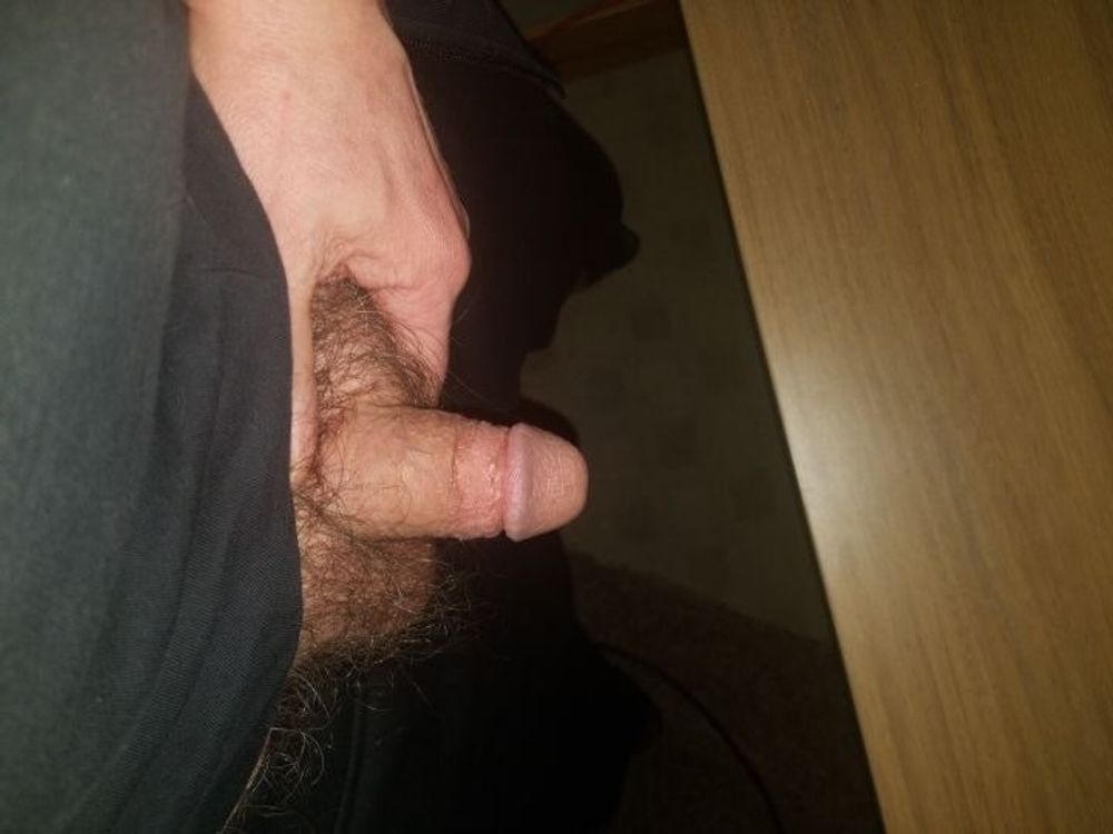 My thick soon to be hard cock 