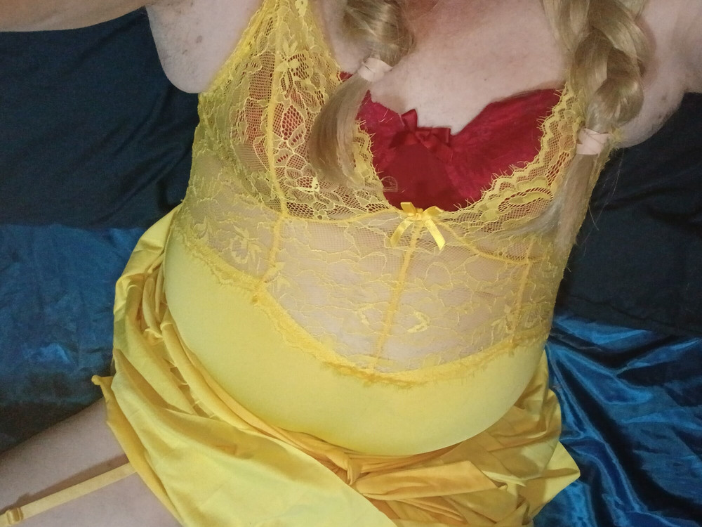 Yellow and red. These boots were not made for walking  #19