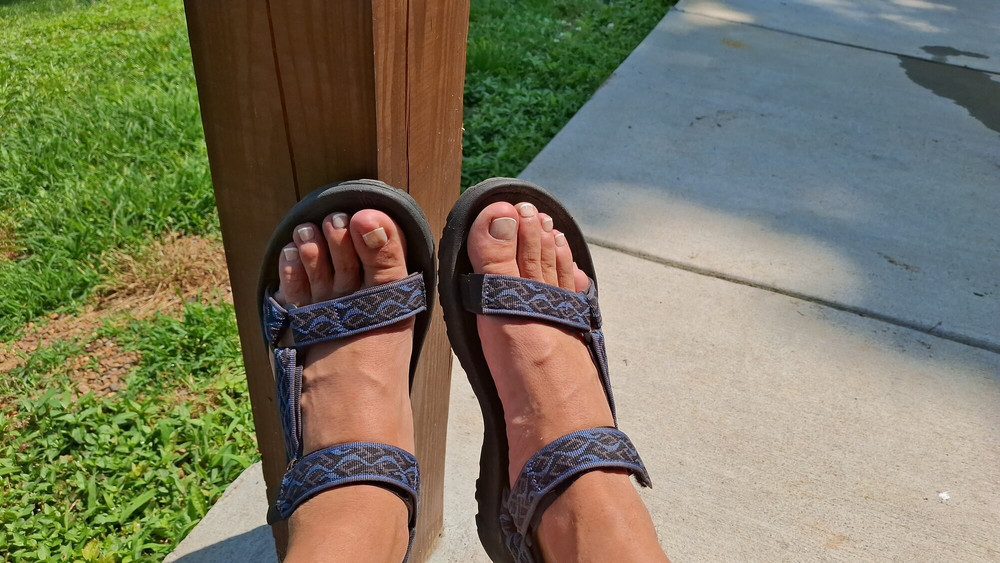 My feet in various poses part 1 #16