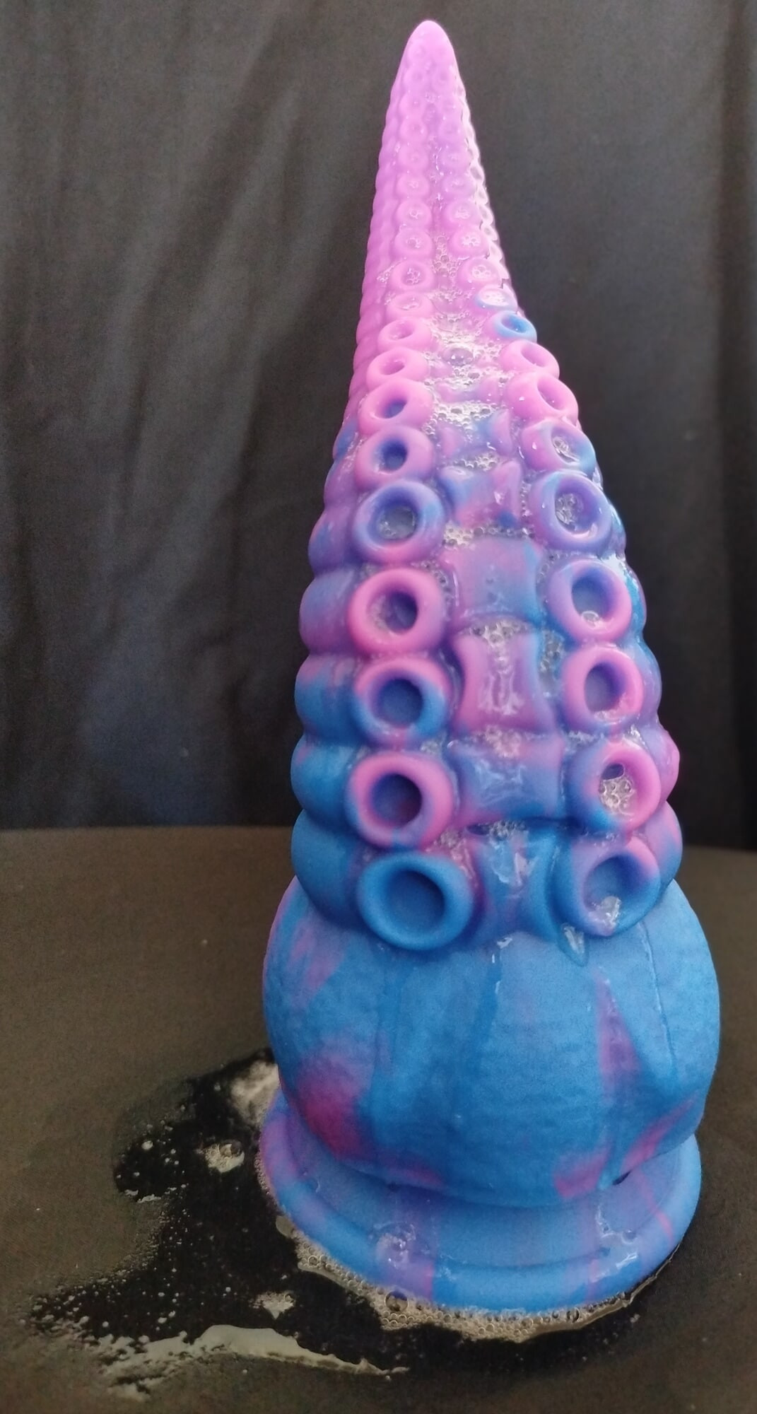 my dildo after throat training :p