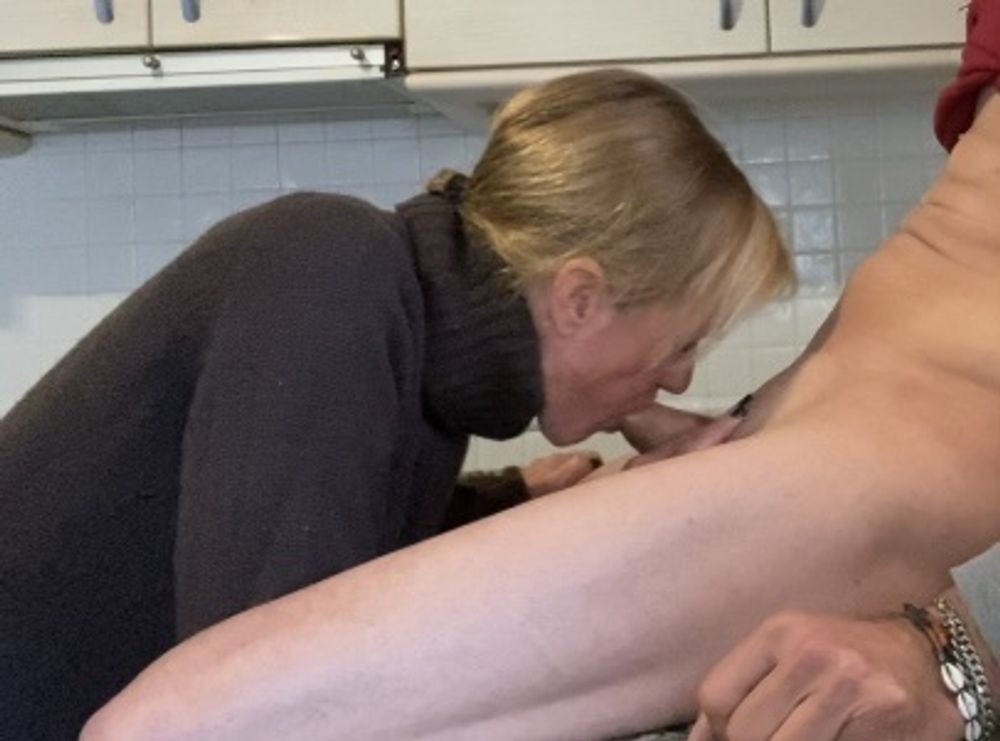 EATING PUSSY AND BLOWJOB IN THE KITCHEN (by WILDSPAINCOUPLE  #30