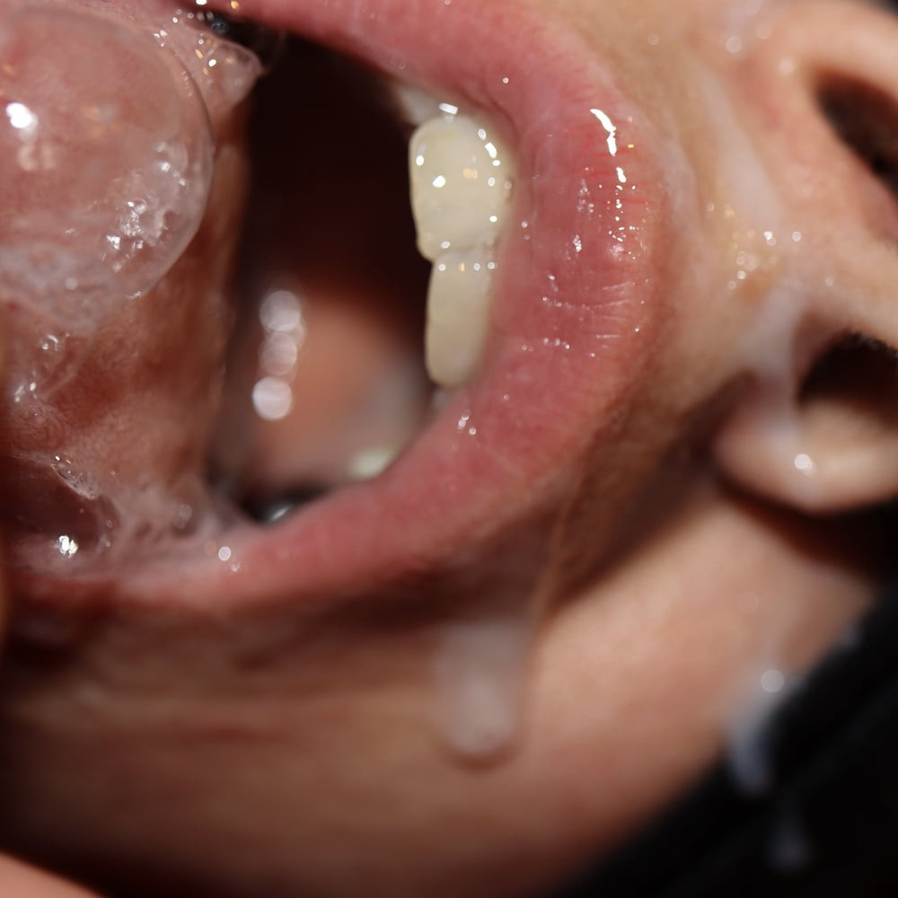 Compil sperm Tina French slut in mouth face pussy ass boobs #26