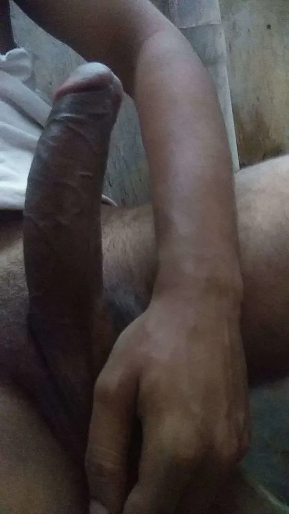  New big black fat monster Indian dick 