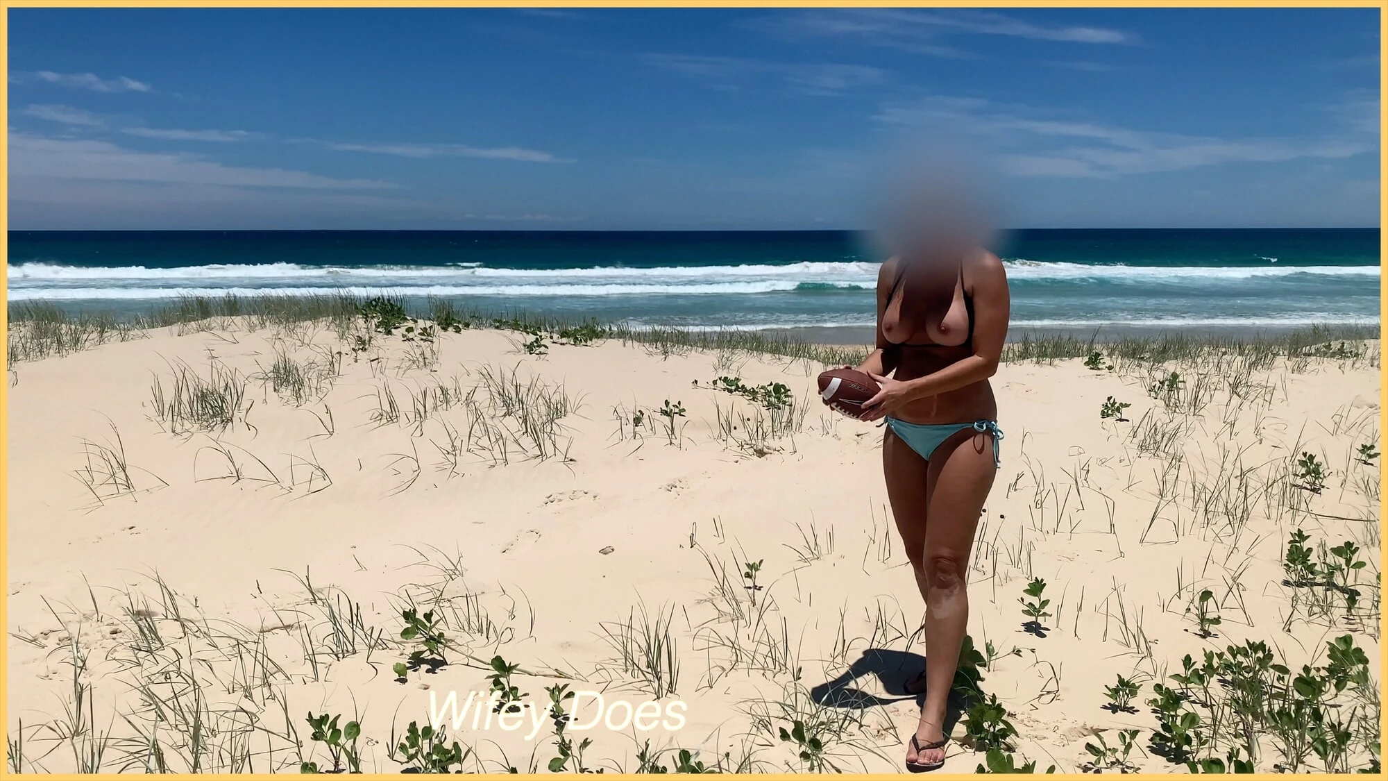 Wifey heads to the beach #33