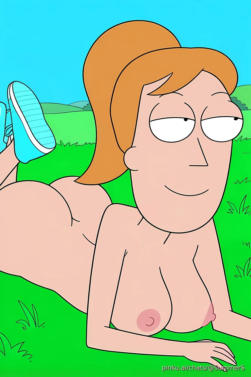 Summer butthole sunning (Rick and Morty) #3