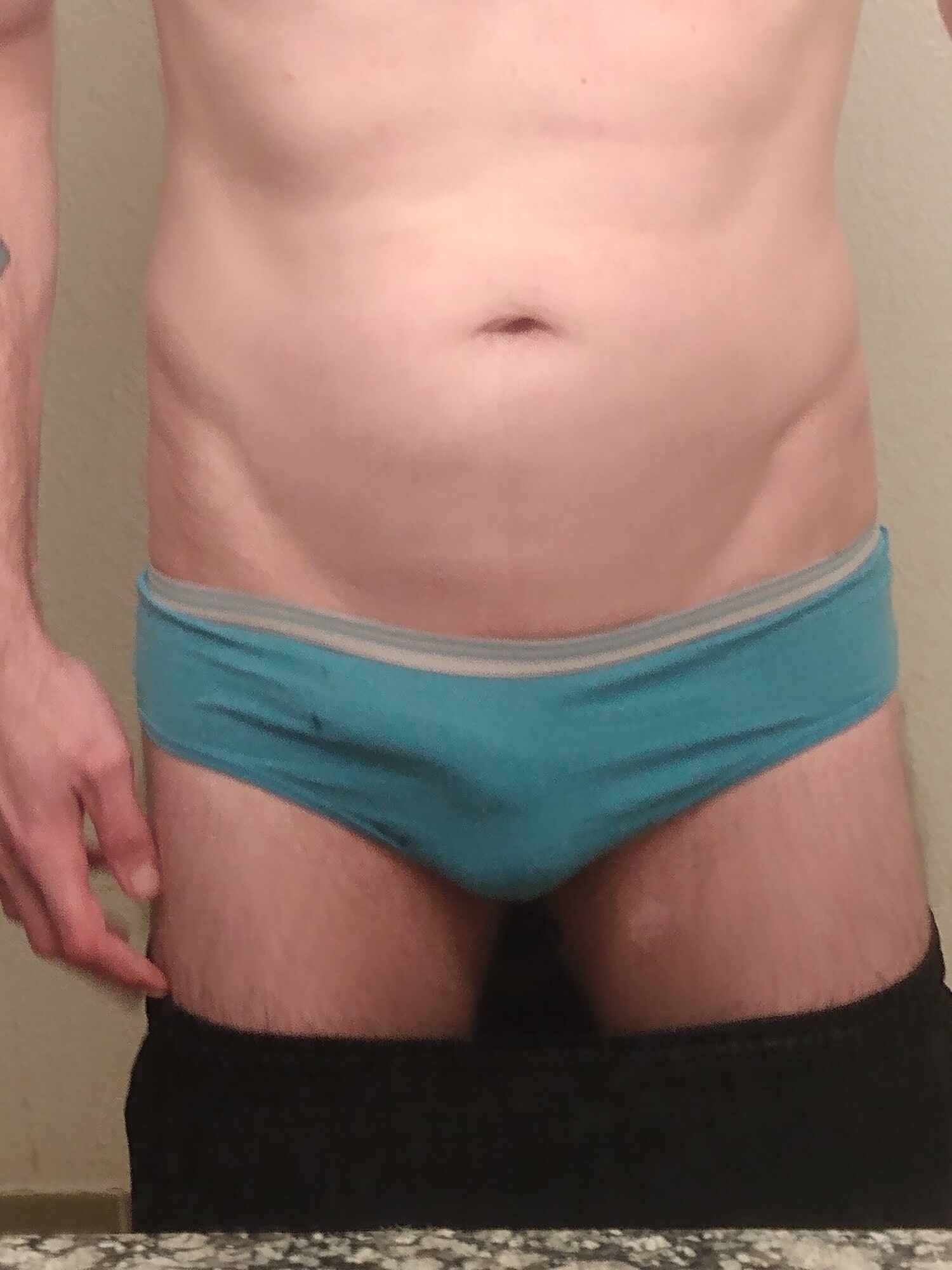 Blue underwear  #5