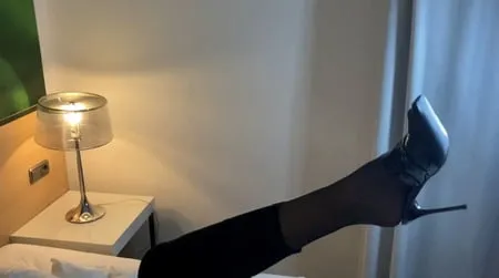 black mules and leggings masturbation         