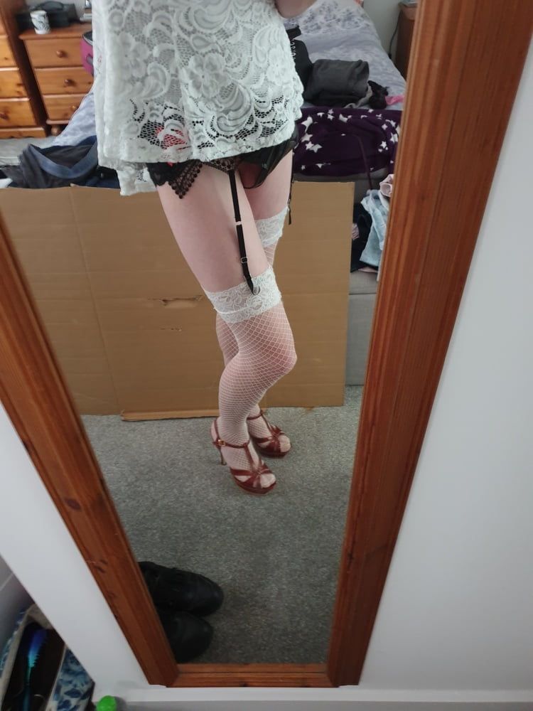 Pvc knickers and heels #8