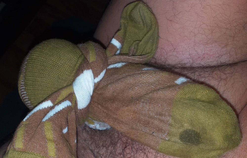 Dick, Socks and my Cum #18
