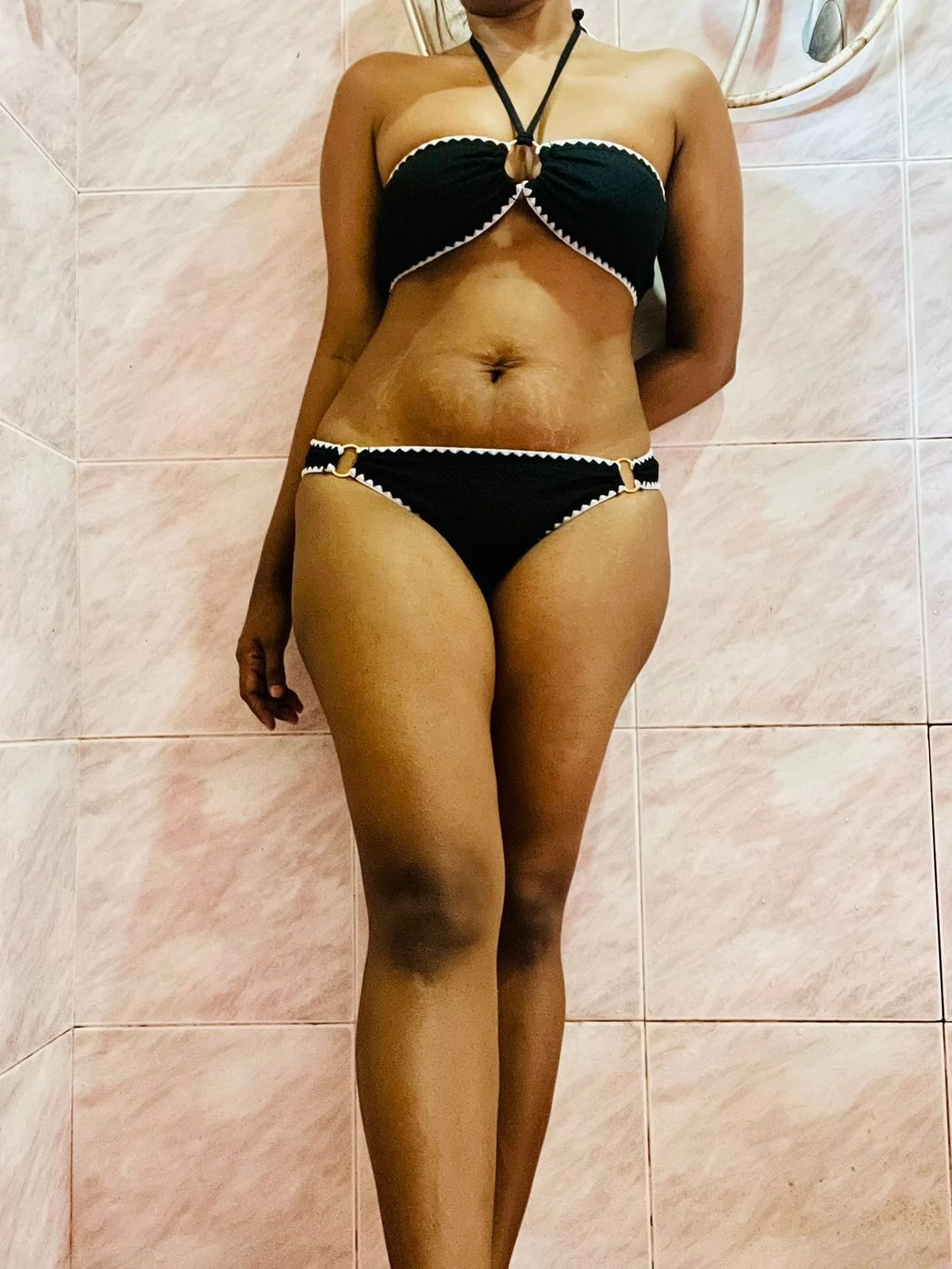 Black bikini