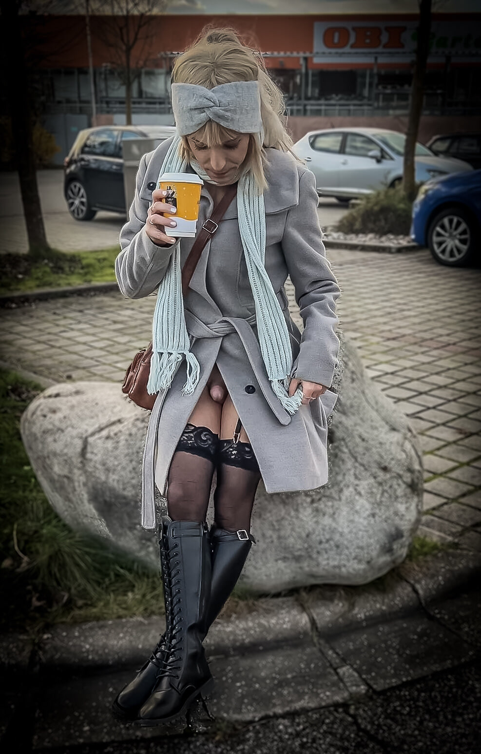 Winter Nude in Public