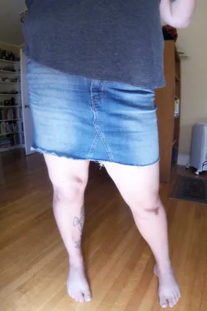 another denim skirt yay         