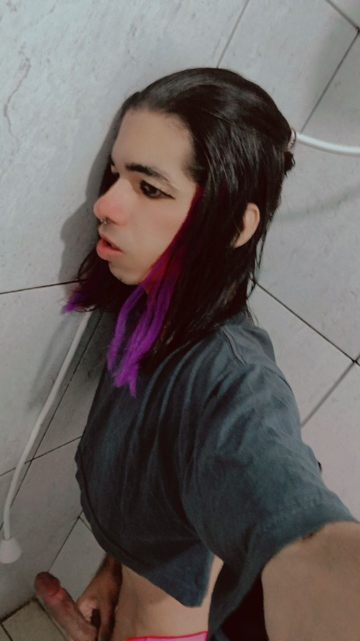 Novinho pelado garoto gay de calcinha femboy viadinho  #4