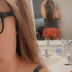 My schoolgirl skirt 