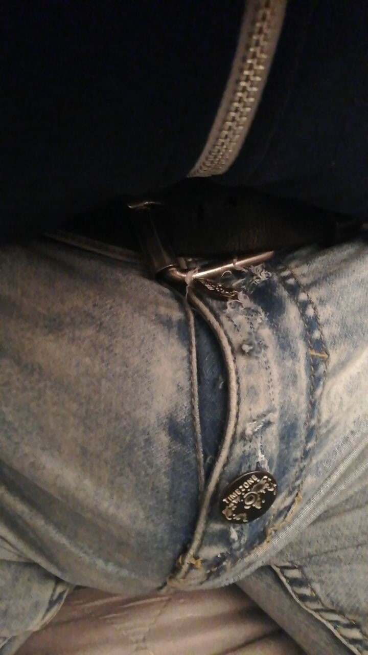 Showing off my horny bulging jeans #29