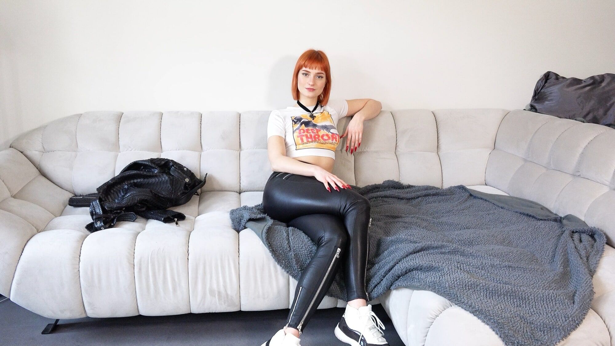 German Skinny Redhead Teen Dolly Dyson at Casting Fuck #5