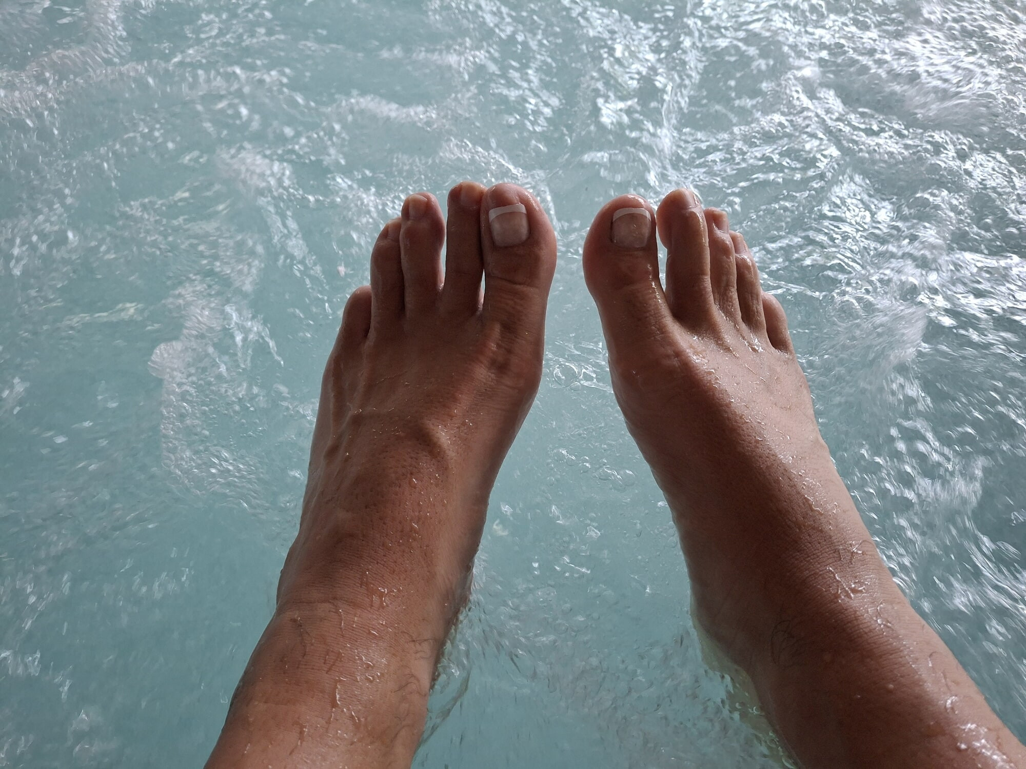 Do you want to suck my soft wet toes in my hot tub!? #23