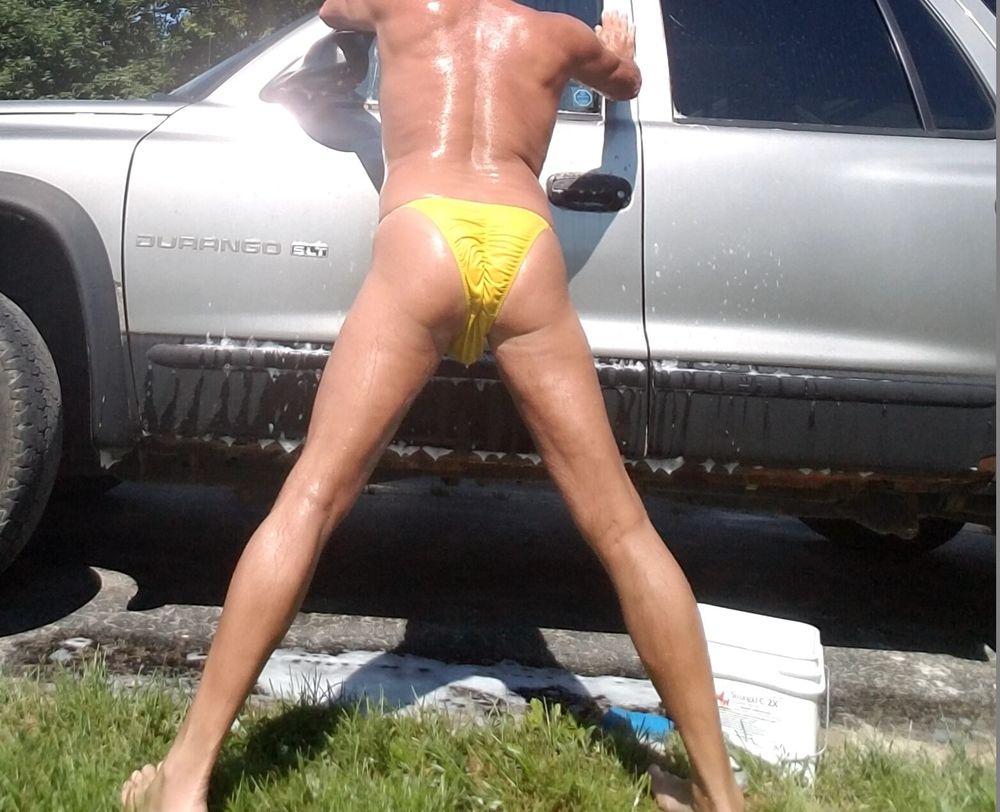 Nude Public Car Wash #28