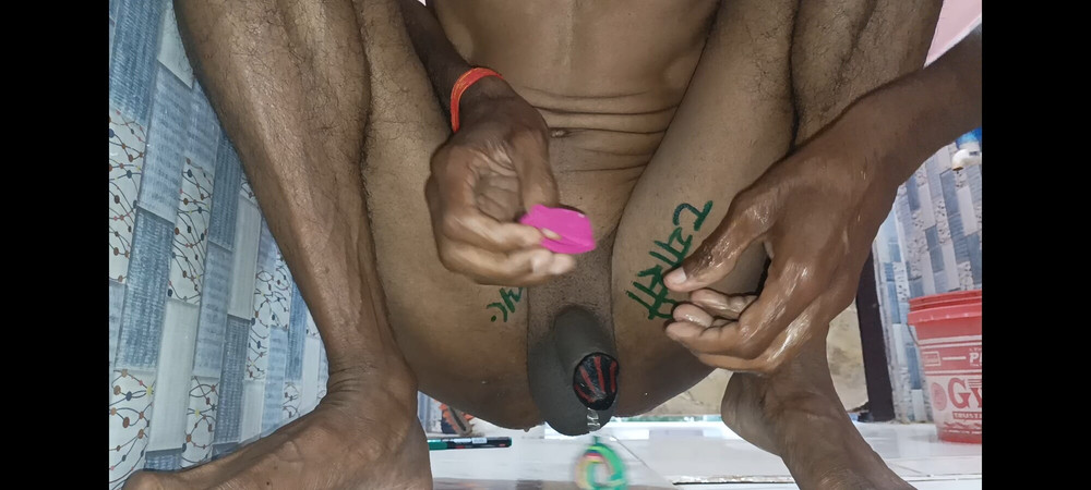 Sissy penis ring and tattoo #4