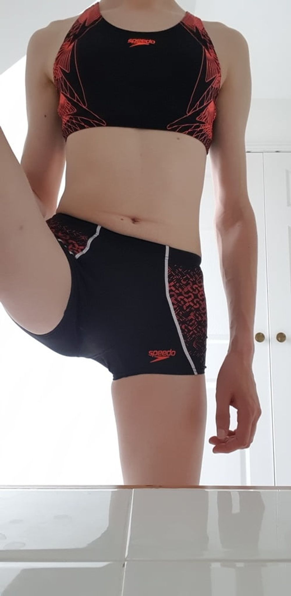 Speedo Two Piece Swimsuit #16