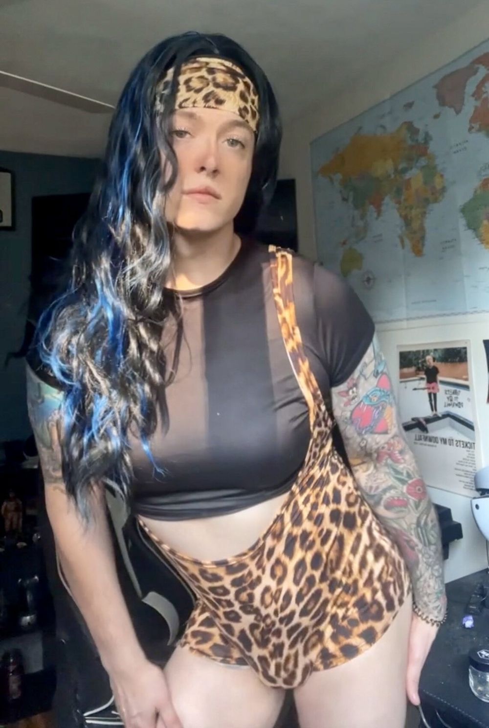 Pretty tattooed amateur femboy #21