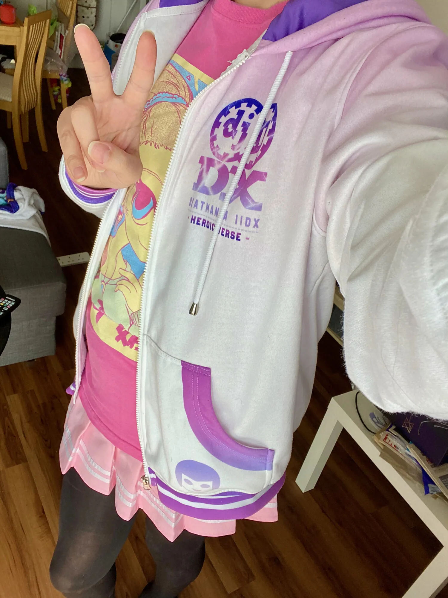 Soft & Casual - Pink & Purple Gamer Girl