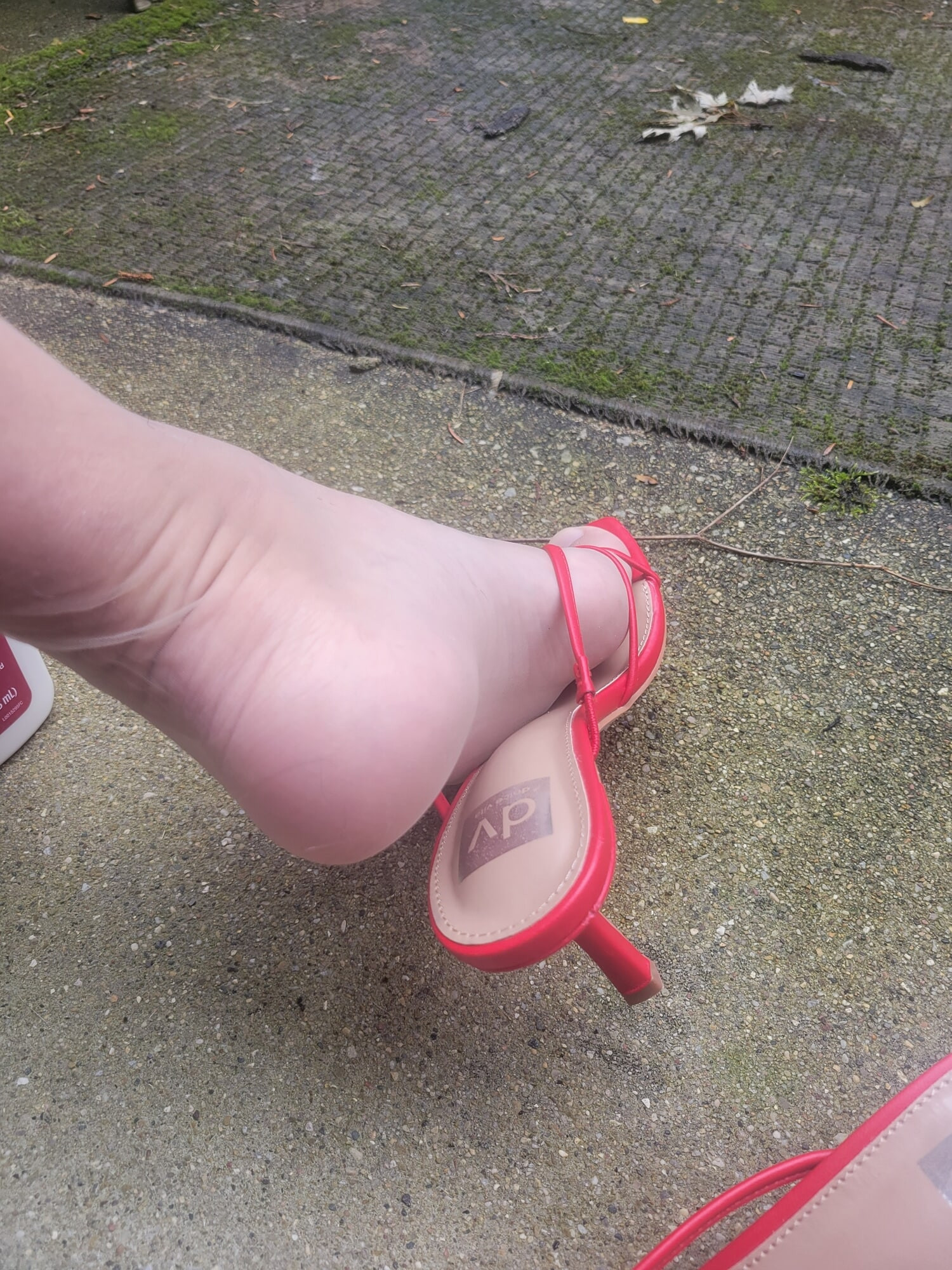 Pretty Male Feet In Heels and Nylons Big Cock #11