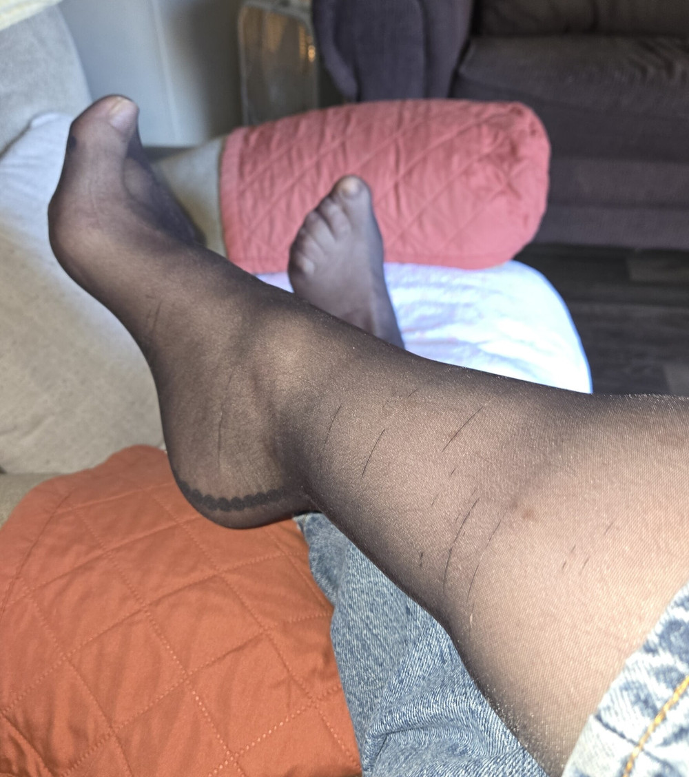 Louise Seamed Pantyhose  #5