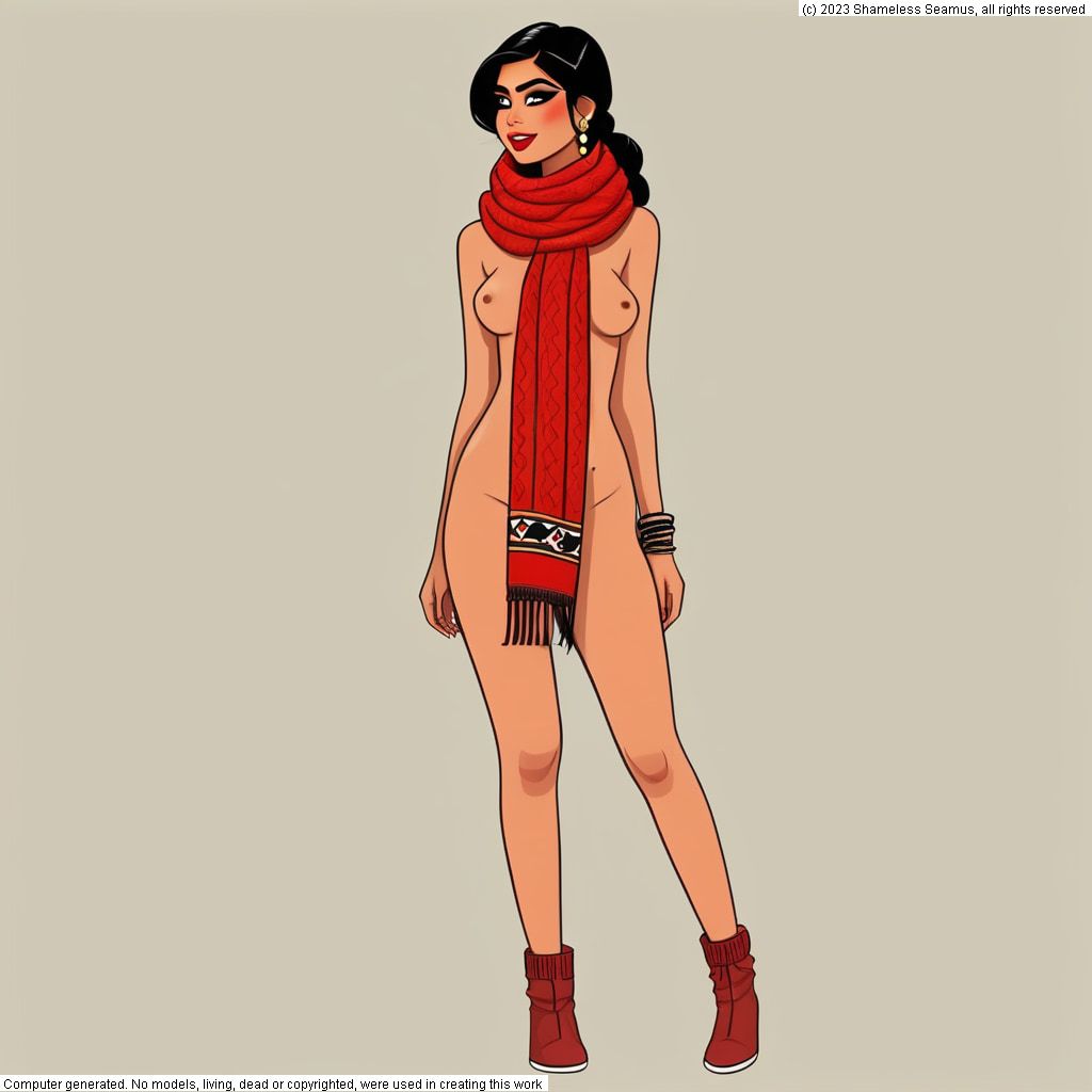 Red Scarf #22