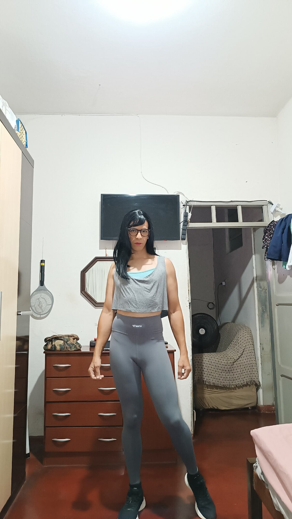 Sakura Nakamura Skinner legging Grey  #13