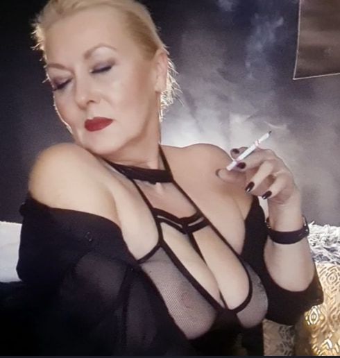SmokerQueenJoan's hot sexy dark Smoker Moments #2